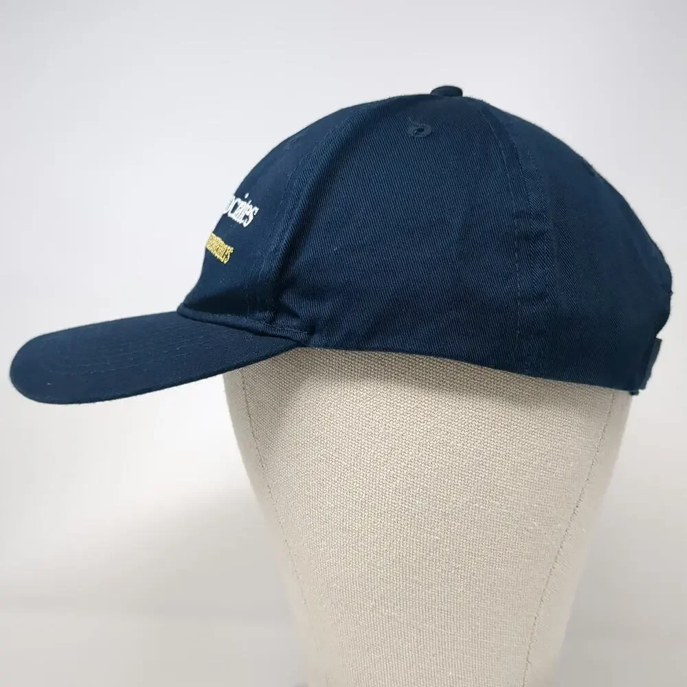 Port & Company Blue Baseball Cap One Size Messa & Associates Strapback Law Hat